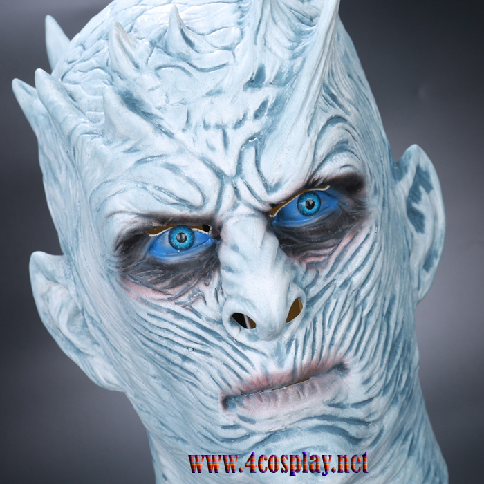 Game of Thrones The White Walkers Night King Cosplay Mask