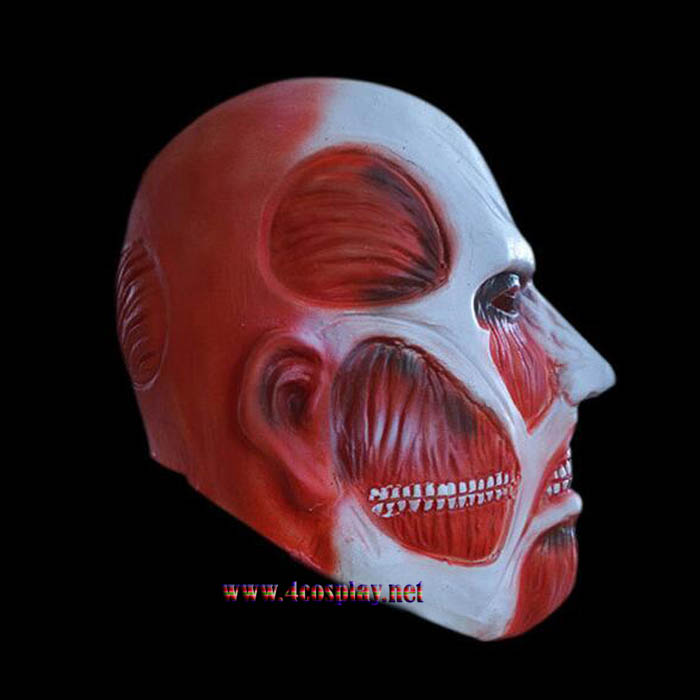 Halloween Attack On Titan Cosplay Mask Shingeki no Kyojin Latex Mask