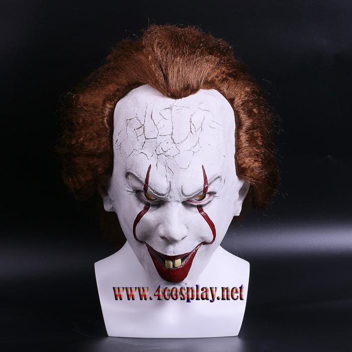 Movie It Pennywise Clown Horror Cosplay Mask