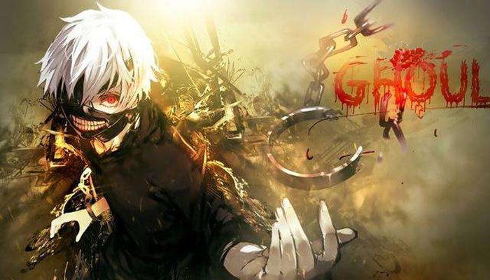 Tokyo Ghoul Kaneki Ken Full Face Cosplay Mask