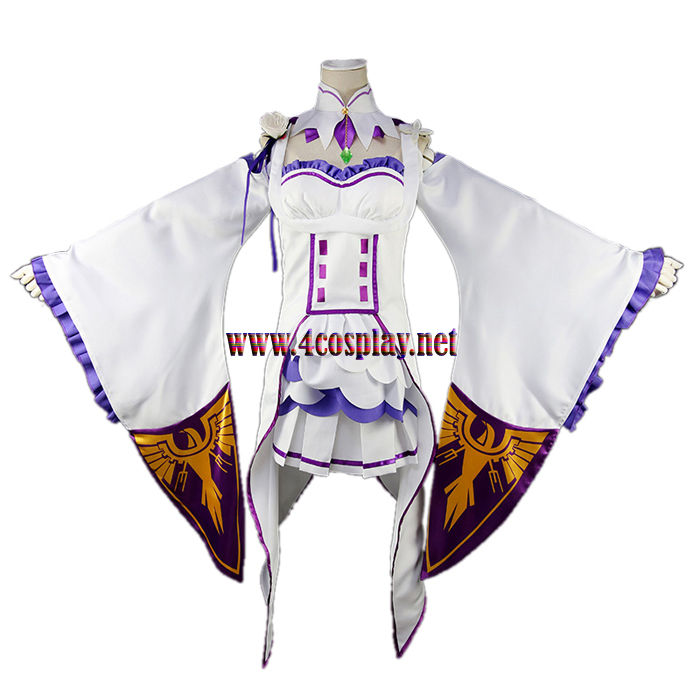 Re：Life in a different world from zero Cosplay Costume エミリア Emilia Costume