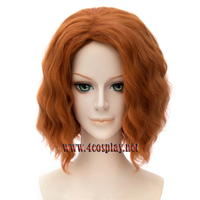 Marvel Avengers 2: Age of Ultron Black Widow Orange Cosplay Wig