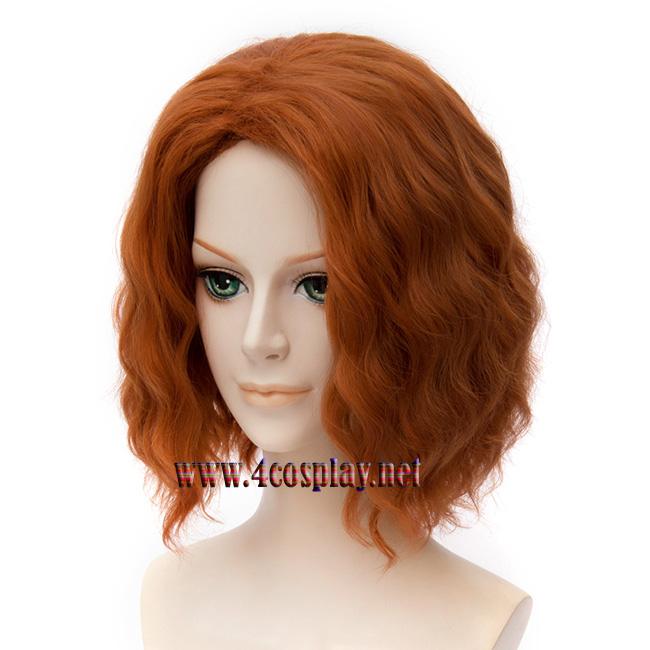 Marvel Avengers 2: Age of Ultron Black Widow Orange Cosplay Wig