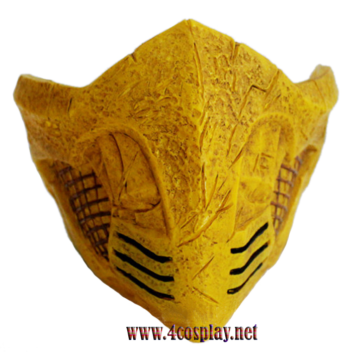 Mortal Kombat Scorpion Cosplay Mask