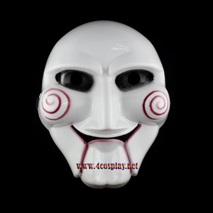 Movie Saw Billy Puppet Scary Horror Cosplay Mask