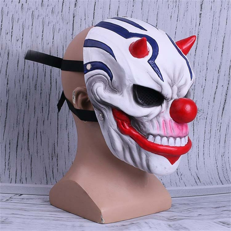 Payday 2 Biker Rust Tom Bishop Cosplay Mask