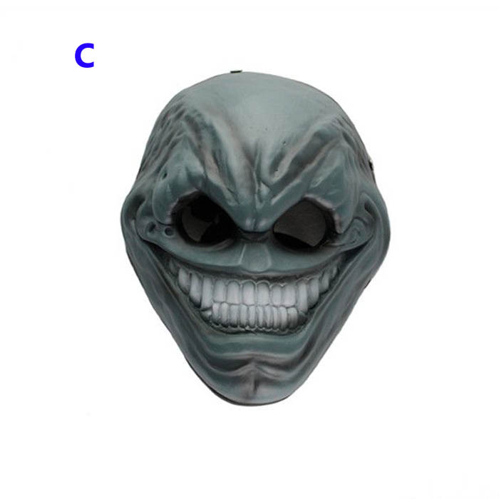 Payday 2 Horror Mask The Grin Cosplay Mask