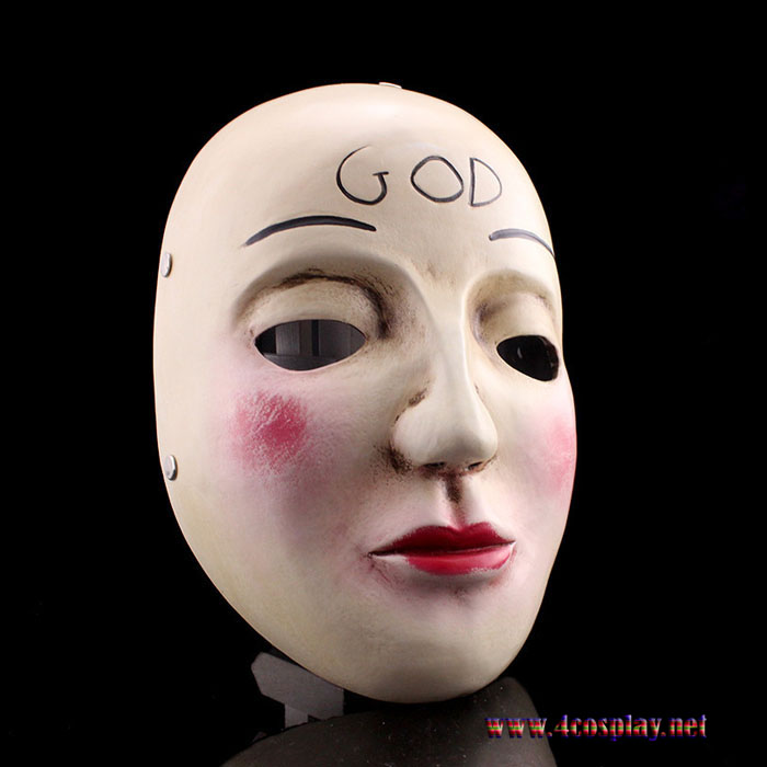 The Purge Movie God Mask Cross Mask Smile MaskThe Purge Movie God Mask Cross Mask Smile Mask