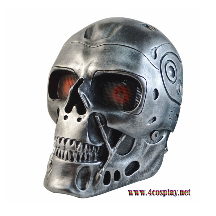 The Terminator Movie T-800 Robot Cosplay Mask