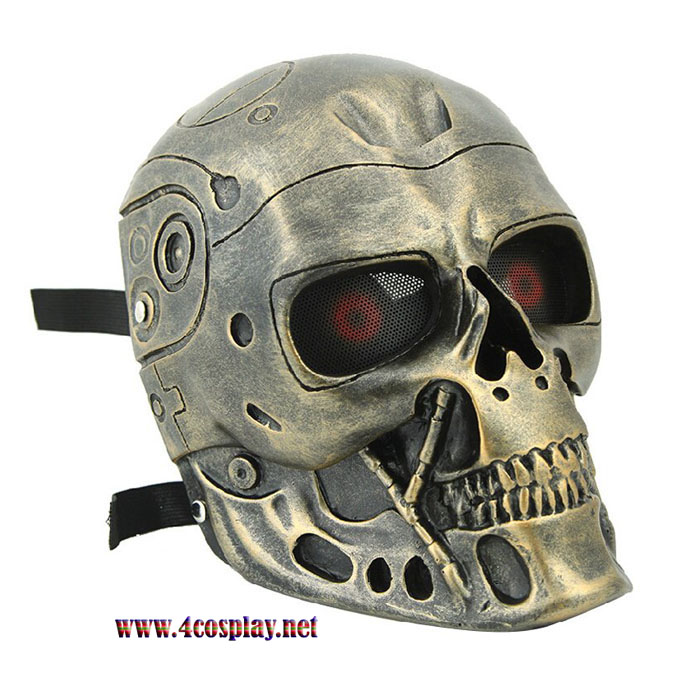 The Terminator Movie T-800 Robot Cosplay Mask