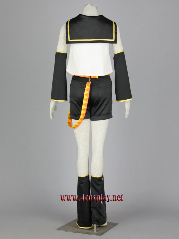 Vocaloid 1 Kagamine Rin Cosplay Costume Outfit